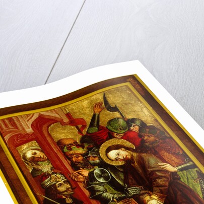 Christ before Pilate (Vlad III as Pontius Pilate), ca 1463-1464 by Master of Velenje Panels