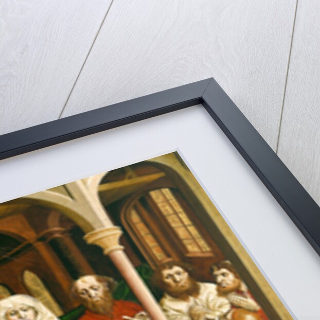 The descent of the Holy Spirit (Pentecost). The Wings of the Wurzach Altar, 1437 by Hans Multscher