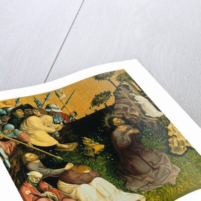The Agony in the Garden. The Wings of the Wurzach Altar, 1437 by Hans Multscher