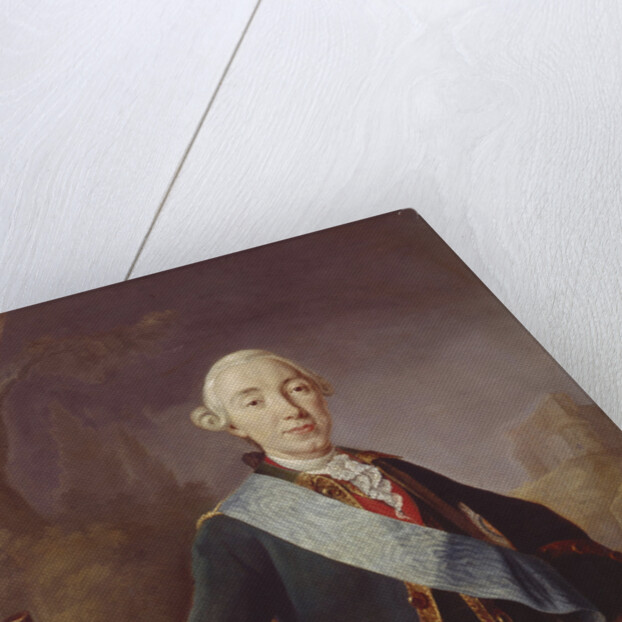Portrait of the Tsar Peter III of Russia, 1761 by Lucas Conrad Pfandzelt