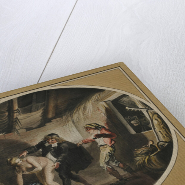 La Jument du compère Pierre (after the poem by Jean de La Fontaine), 1800 by Johann Heinrich Ramberg