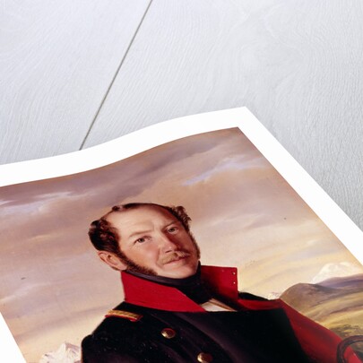 Nikolai Lorer on the Caucasus, 1838 by Robert Schwede