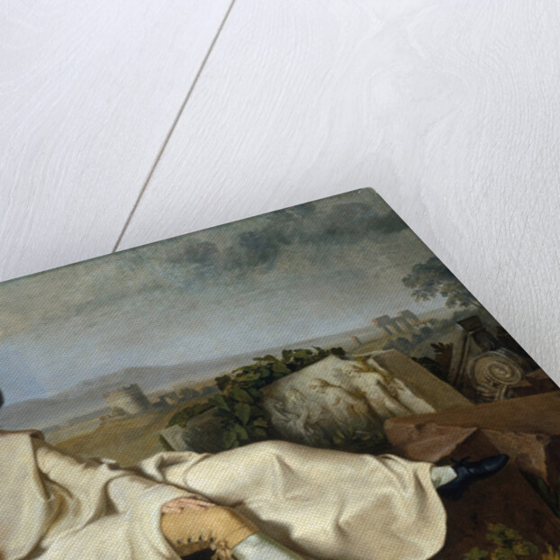 Goethe in the Campagna, 1787 by Johann Heinrich Wilhelm Tischbein