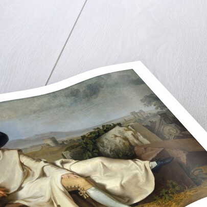 Goethe in the Campagna, 1787 by Johann Heinrich Wilhelm Tischbein