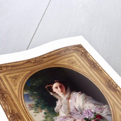 Portrait of Grand Duchess Olga Nikolaevna of Russia, Queen of Württemberg, 1856 by Franz Xavier Winterhalter