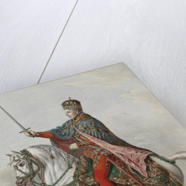 Emperor Ferdinand I of Austria as King of Hungary, 1830 by Franz Wolf