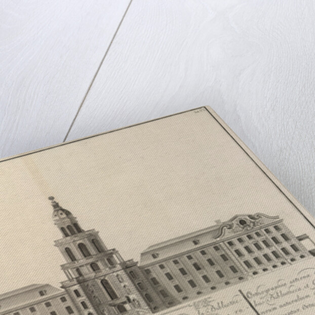 Imperial Library and Kunstkammer by Christian Albrecht Wortmann