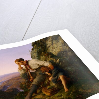 The Robber and His Child, 1832 by Carl Friedrich Lessing