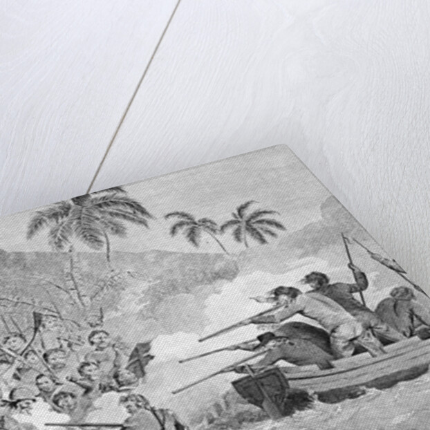 The Death of Captain James Cook on February 14, 1779, 1784 by Anonymous