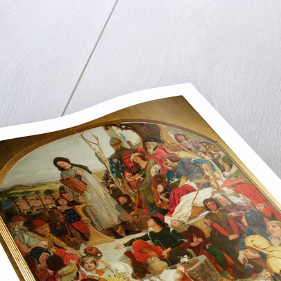 Chaucer at the Court of Edward III, 1847-1852 by Ford Madox Brown