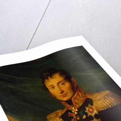 Portrait of Nikolai Alexeyevich Tuchkov, before 1825 by George Dawe