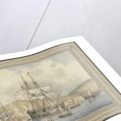View at Malta, ca. 1849 by Charles Andrew Dyce