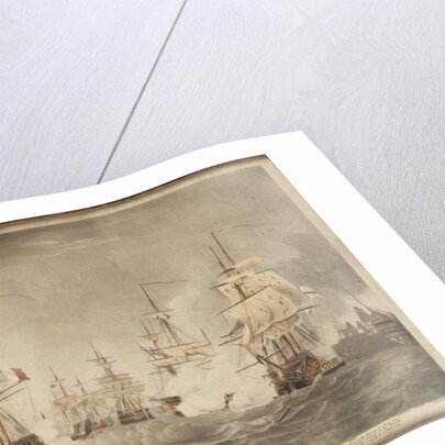 The Battle of the Nile, c. 1800 by John William Edy