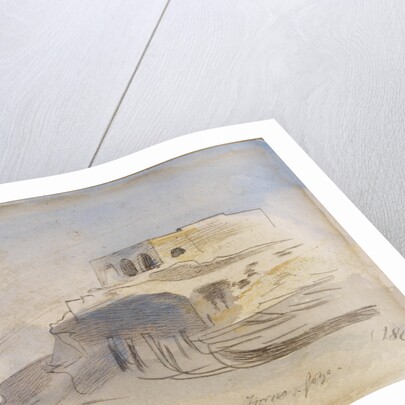 Massa Forno, Gozo, Malta, 1866 by Edward Lear