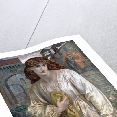 Salutation of Beatrice by Dante Gabriel Rossetti