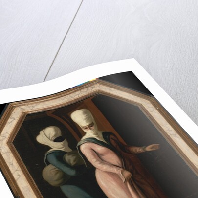 A Turkish Lady Going with her Slave to the Bath, ca 1760 by Francis Smith