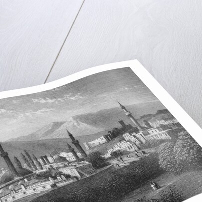 Viev of Erzurum, 1878 by Arthur Willmore