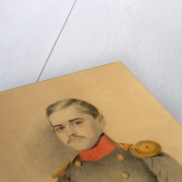 Portrait of an Officer fom the Rehbinder Family (Nikolai Rehbinder?), 1845 by Thomas Wright
