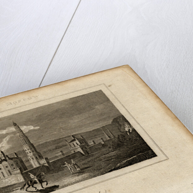 The Novodevichy Convent in Moscow, c. 1800 by Anonymous