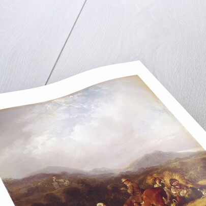 The Wheat Harvest by William I Shayer