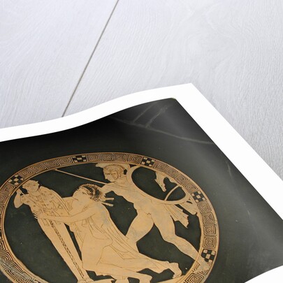 Ajax the Lesser drags Cassandra from the Palladium, 5th cen. BC by Codrus Painter