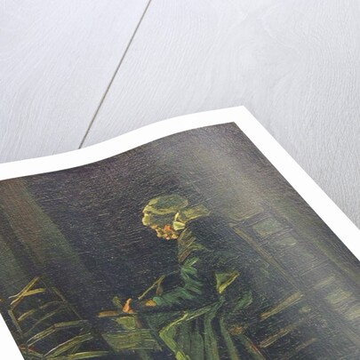 Woman at the Spinning Wheel, 1885 by Vincent van Gogh