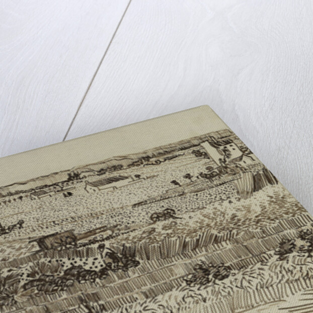 The Harvest in Provence (for Émile Bernard), 1888 by Vincent van Gogh