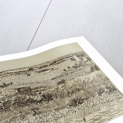 The Harvest in Provence (for Émile Bernard), 1888 by Vincent van Gogh