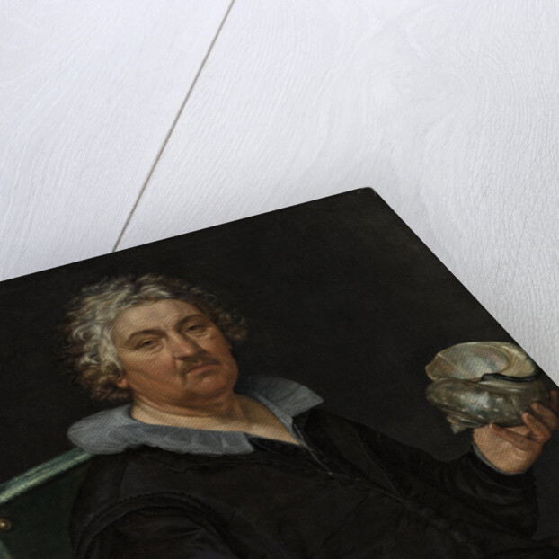Portrait of the Haarlem Shell Collector Jan Govertsen van der Aer, 1603 by Hendrick Goltzius