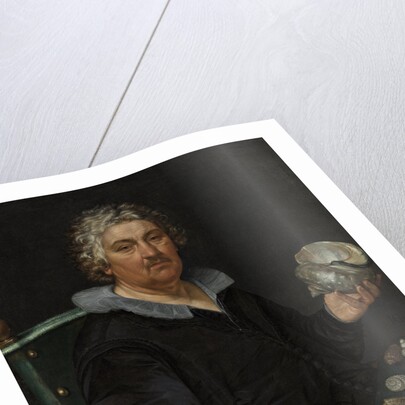 Portrait of the Haarlem Shell Collector Jan Govertsen van der Aer, 1603 by Hendrick Goltzius