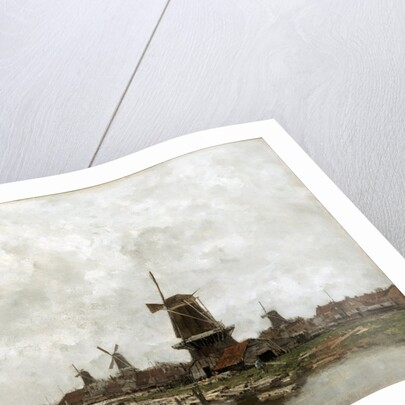 The Five Windmills, 1878 by Jacob Maris