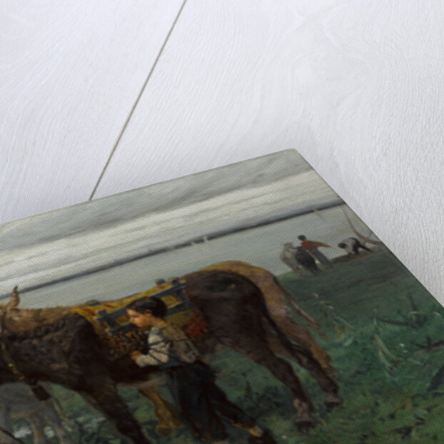 Boys herding donkeys, 1865 by Willem Maris