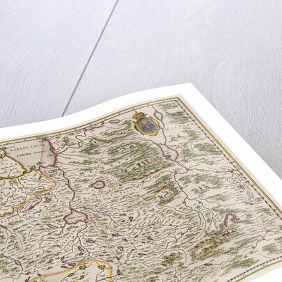 Map of Western Russia by Isaac Abrahamsz. Massa