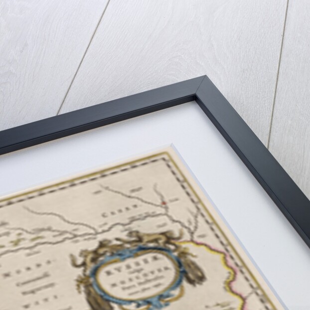 Southern Russia Map by Isaac Abrahamsz. Massa