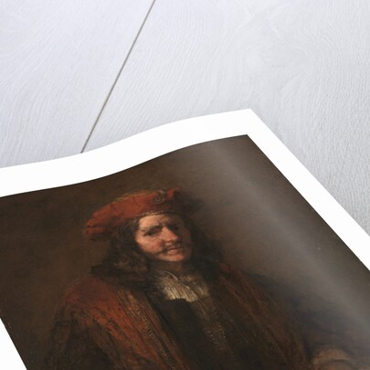 The Man with the Red Cap, c. 1660 by Rembrandt van Rhijn