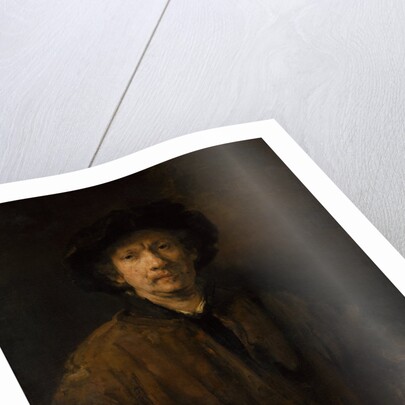 Large Self-Portrait, 1652 by Rembrandt van Rhijn
