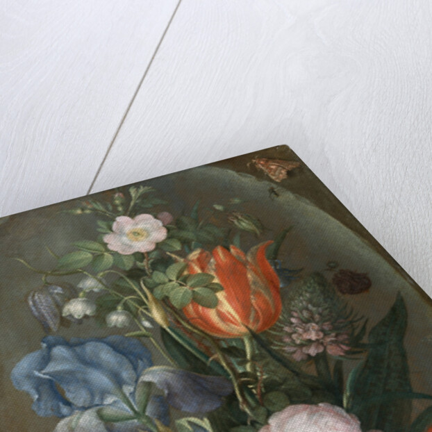Flower Still Life with Two Lizards, 1603 by Roelant Savery
