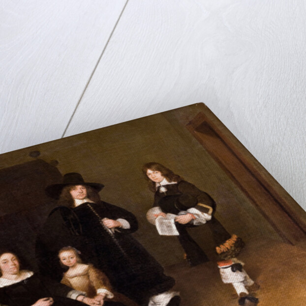 Portrait of a Family, 1656 by Gerard Ter Borch the Younger