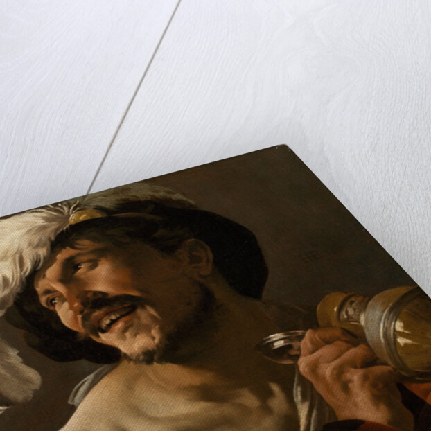 The Merry Drinker, 1625 by Hendrick Jansz Terbrugghen