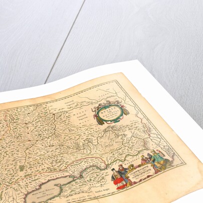Map of Russia by Willem Janszoon Blaeu