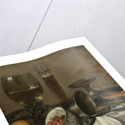 Still Life with Drinking Vessels, 1649 by Pieter Claesz