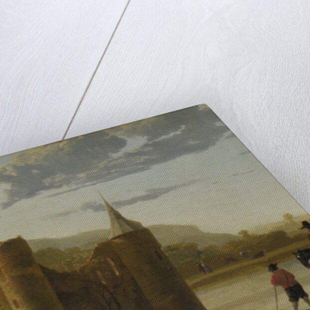Ubbergen Castle, c. 1655 by Aelbert Cuyp