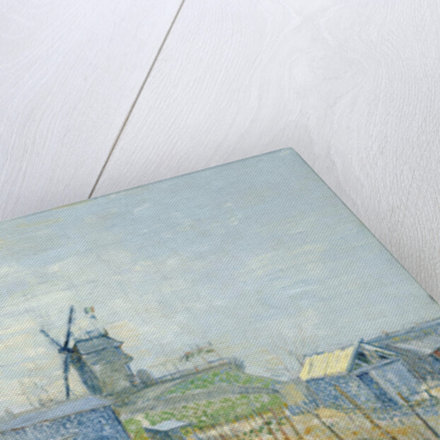 Vegetable Gardens at Montmartre, 1881 by Vincent van Gogh