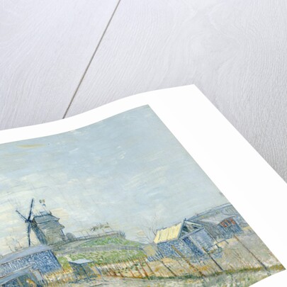 Vegetable Gardens at Montmartre, 1881 by Vincent van Gogh