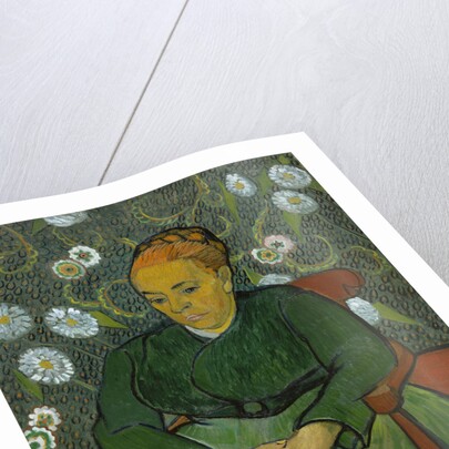 Portrait of Madame Roulin (La Berceuse), 1888-1889 by Vincent van Gogh