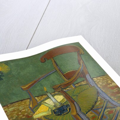 Gauguins chair, 1888 by Vincent van Gogh