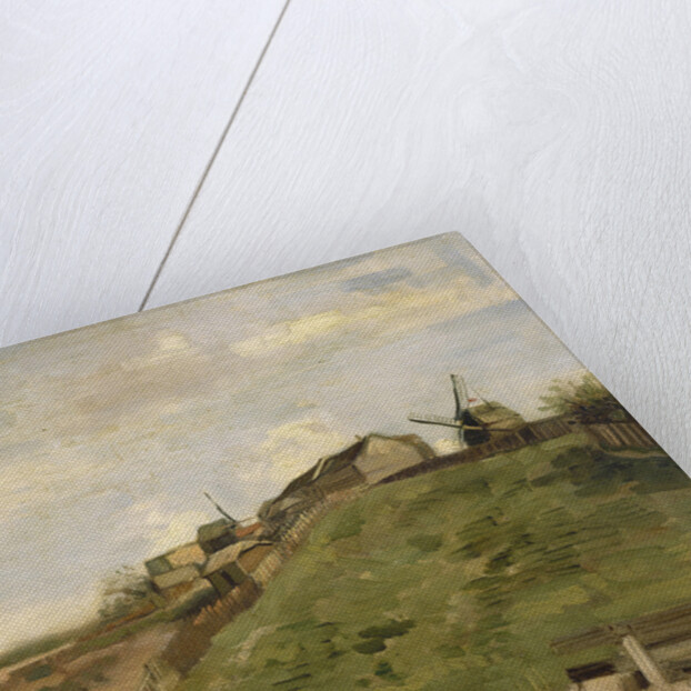 The hill of Montmartre with stone quarry, 1886 by Vincent van Gogh