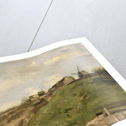 The hill of Montmartre with stone quarry, 1886 by Vincent van Gogh