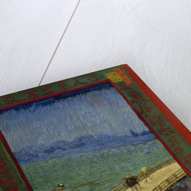 Bridge in the rain (after Hiroshige), 1887 by Vincent van Gogh