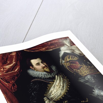 Portrait of King Christian IV of Denmark, c. 1615 by Pieter Isaacsz